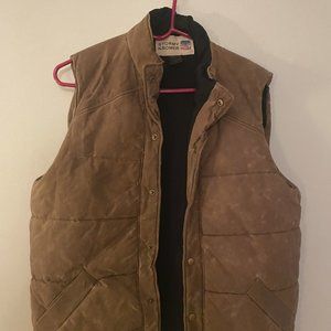 Stormy Kromer Waxed Cotton Vest Mens Large